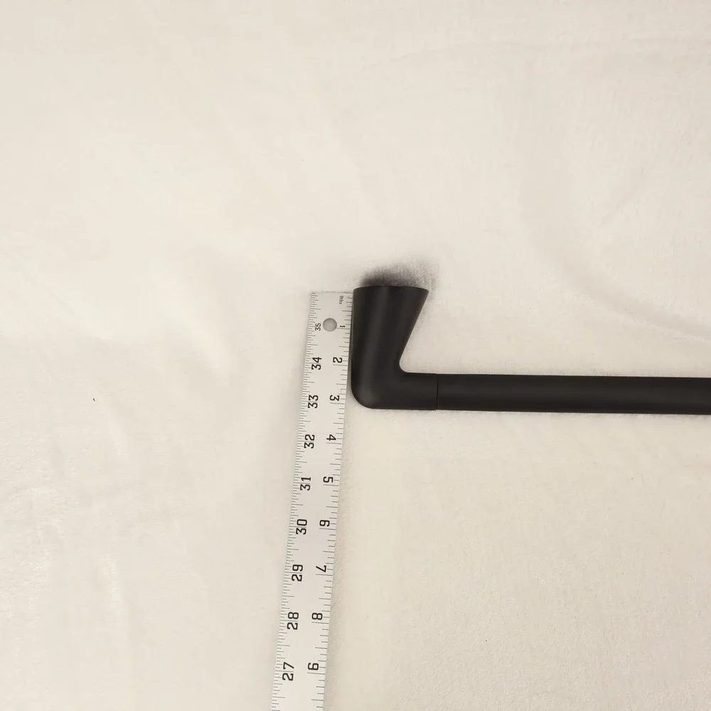 Kohler 24756-BL 24 Inch Towel Bar Matte Black Modern Bathroom Hardware